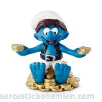Schleich Treasure Smurf Toy Figure B00GOU7IC8